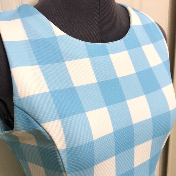 NWT Macbeth Collection Blue Gingham Check Barbie Dress - Picture 5 of 15